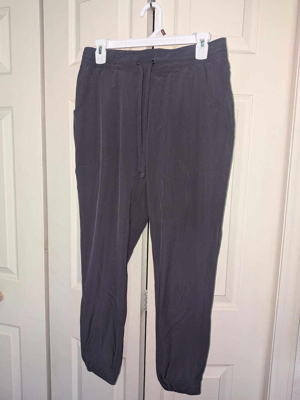 Duluth Trading Co Charcoal Women's Drawstring Track Pants